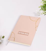 Kişiye Özel İsimli Beyaz Defter-20
