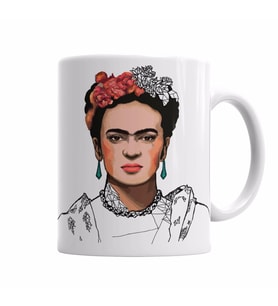 Frida Kahlo 6 Kupa Bardak Porselen