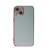 Northcity iPhone 15 Volet Silikon Kılıf - Açık Yeşil Premium Tasarım ve Koruma