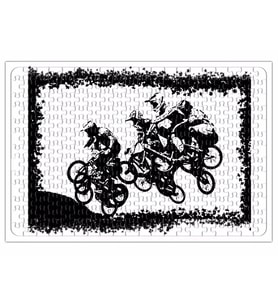 Bmx Racing Jump Motorsiklet Puzzle 240 Parça Yapboz