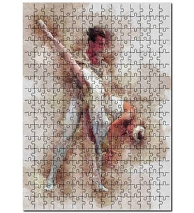 Cakapuzzle Erkek ve Kadın Bale Balerin Dans Puzzle Yapboz MDF (Ahşap) (120 Parça)