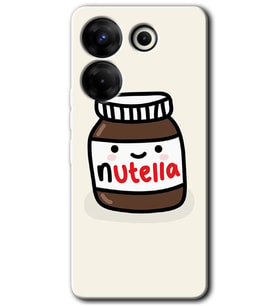 Tecno Camon 20 Pro 4G Kılıf HD Desen Baskılı Kılıf - Nutella Aşkım