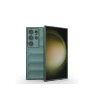 Samsung Galaxy S24 Ultra Kılıf Optimum Silikon - Koyu Yeşil