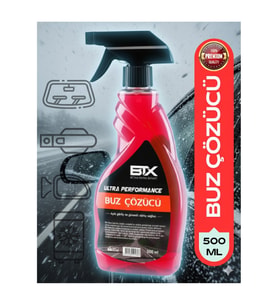 Ultra P. Kırmızı Buz Çözücü ve Buzlanma Önleyici Sprey 500ml