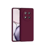 Coverzone Honor Magic 7 Lite ?le Uyumlu K?l?f Z-Mara Lansman Vieri Tam Koruma Arka Kapak Kamera Koruma �?k?nt?l? P�r�zs�z Y�zey Koyu Mor