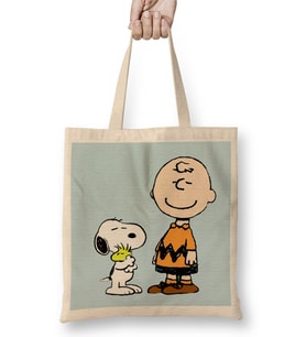 Snoopy And Friend 01 Bez Çanta Uzun Saplı
