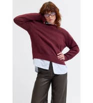 Jack & Jones Jxevi Crew Neck Knit Kadın Kazak