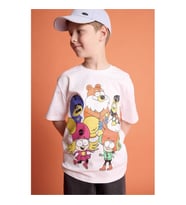 Defacto Super 1 Takım Beyaz Erkek Çocuk T-Shirt H7927A8/WT34