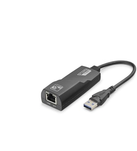 Usb 3.0 Ethernet Adaptör Gigabit Siyah HDX7867