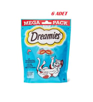 Dreamies Mega Somonlu Kedi Ödül Maması 180 Gr*6 ADET