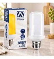 E27 Alev Görünümlü Ampul 7W 560 Lümen IP20