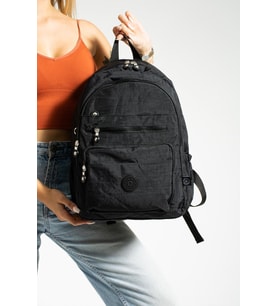Unisex Okul Çantası Su İtici Hafif Klinkır Kumaş Günlük Sırt Çantası 40*30 Cm Lise Ortaokul Çantası