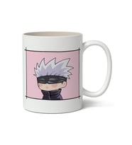 Jujutsu Kaisen Baskılı Kişiye Özel Kupa Bardak - Sevgiliye Arkadaşa Hediye (Beyaz)
