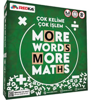 Ahşap Kelime Oyunu - Redka Çok Kelime Çok İşlem Oyunu - Matematik Oyunu Kelime Oyunu