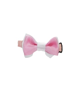 Papyonlu Boyun Tasması Toz Pembe