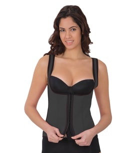 GriMI 9173 Terletici Agraflı Göğsü Açık Atlet Korse (Ten)
