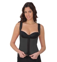 GriMI 9173 Terletici Agraflı Göğsü Açık Atlet Korse (Ten)