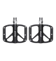 Wake Aluminyum Rulmanlı MTB BMX Pedal CR-MO Mil 95 x 74 x 18 mm 315 Gram Siyah
