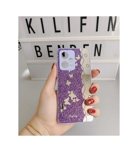 Xiaomi Redmi Note 12 Pro (5G) Kelebek Desen Kılıf Modeli