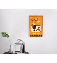 BK Home Coffee Tasarımlı Dekoratif Retro Ahşap Tablo-9