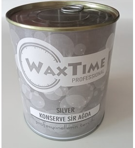 WAXTIME Professional Konserve Sir Ağda SILVER 800 ml.
