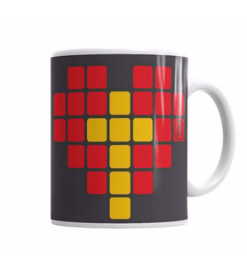 Tetris  Kupa Bardak Porselen