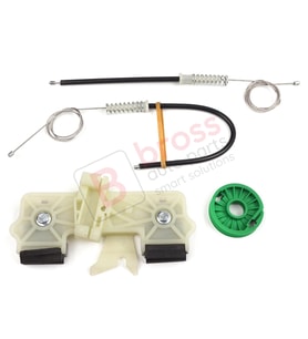 Ford Fiesta MK5 JH JD BE256 2001-2008 4/5 Kapı 2S61A23200 İçin Ön Sağ Kapı Cam Kriko Tamir Seti