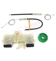 Ford Fiesta MK5 JH JD BE256 2001-2008 4/5 Kapı 2S61A23200 İçin Ön Sağ Kapı Cam Kriko Tamir Seti