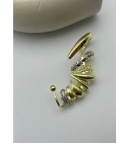 Vip Gold Taşlı Tasarım Küpe - 26vipkp07