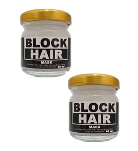 Block Hair Saçlarınıza Derinlemesine Bakım Ve Canlılık Maskesi Kremi 40 ml X 2 Adet