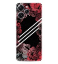 Xiaomi Redmi 12 128 GB 4 GB Ram Kılıf Silikon Desen Özel Seri Flowers Line 1732
