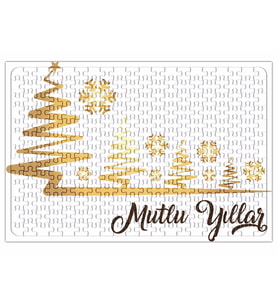 Mutlu Yıllar İllüstrasyon Puzzle 240 Parça Yapboz