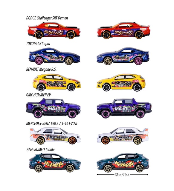 Majorette Limited Edition 11 238D-3 Dodge Challenger SRT Demon