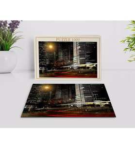 BK Home New York Manzara 1000 Parça Profesyonel Puzzle-2