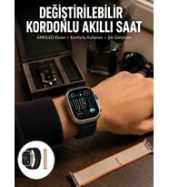 Northcity Akıllı Saat Çok Fonksiyonlu Unisex Sosyal Medya Bildirimli Bluetooth Yeni Nesil