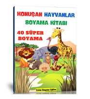 Konuşan Hayvanlar Boyama Kitabı