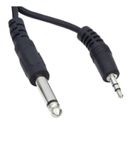 Powermaster 3.5 Mm Stereo Erkek-6.3 Mm Mono Erkek 3 Metre Ara Kablo