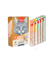 Wnapy Karışık Sıvı Kedi Ödül Maması 14gr X25