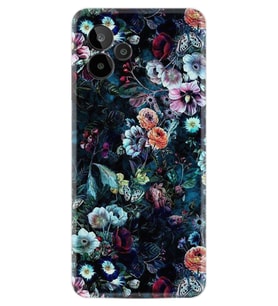 General Mobile GM 24 Pro Kılıf Resimli Desenli Baskılı Silikon Great Flowers 1304