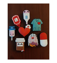 Terlik Süsü-terlik Tokası Sağlıkçı-doktor 8'li Set