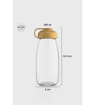 Renga Milky Kids 250 ml Cam Şişe 181011 Fuşya (Gold)