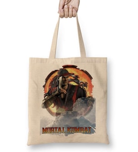 Mortal Kombat Liu Kang Game Bez Çanta Uzun Saplı