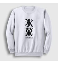 Presmono Unisex Beyaz Anime Hyouka Sweatshirt 306607tt (Beyaz)