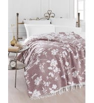 Pamuklu Tv Diz Battaniyesi Bahar