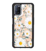 Oppo A72 Uyumlu Büyük Papatya Tasarımlı Glossy Telefon Kılıfı