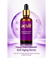 Yapay Zekâ Destekli Anti-Aging Serum – Genç, Dinamik ve Kişiye Özel Cilt Bakımı – 50 ML