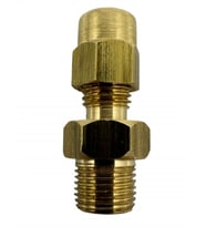 Sarı Pirinç Yüksüklü Rekor 1/8 - 4mm