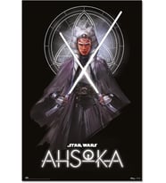 Erik Poster Star Wars Ahsoka 2 Sanatsal Baskı - Oturma Odası veya Dekorasyon Yatak Odası - Dekorasyon Odası - Boyut: 61 x 91 - Resmi Lisans
