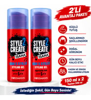 Isana Style2Create High 5 Styler Styling Gel 150 ml x 2'li Avantaj Paketi