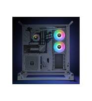 THERMALTAKE 240MM TH240 CL-W364-PL12SW-A ARGB AM5-1851p Sıvı Soğutmalı İşlemci Fanı Beyaz